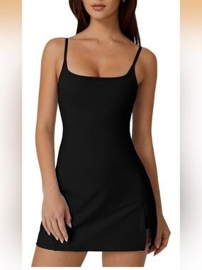Black Athletic Tennis Golf Dress